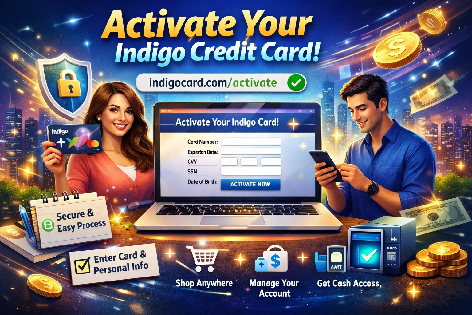 indigocard.com activate